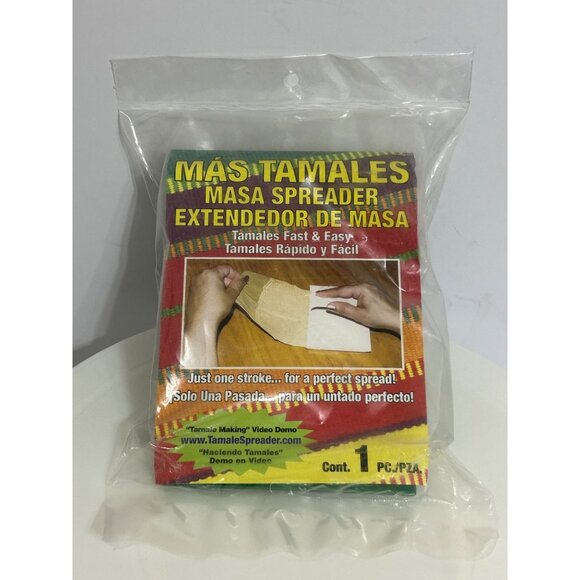 Mex-Sales Co., Inc. Other - 1 Masa Spreader Extendedor De Masa For Tamales Fast & Easy Mas Tamales NEW